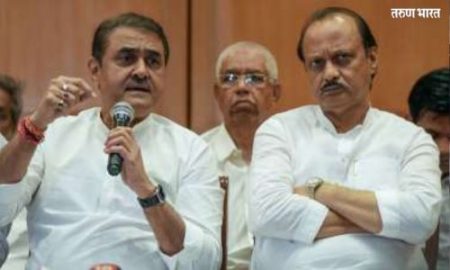 पवार साहेबांचे अशिर्वाद घेण्यासाठी आलो…पक्ष एकसंध रहाण्यासाठी प्रयत्न- प्रप्फुल्ल पटेल MLA Ajit Pawar group NCP met party president Sarad Pawar