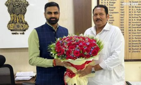 Udayanaraje Bhosale met Collector Jitendra