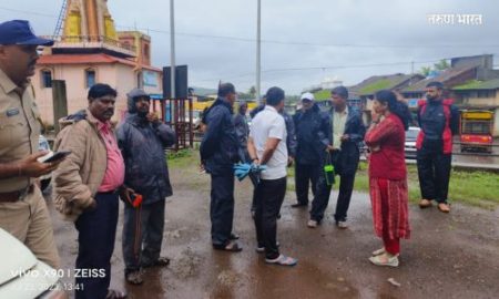 पन्हाळा तालुक्यात दमदार पाऊसाने शेतकरी सुखावला; नद्याना पूर, पडझडीत चार लाखांचे नुकसान Heavy rain Panhala taluk