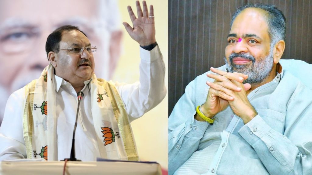 J P Nadda invited Vinay Kore Delhi Narendra Modi meeting NDA