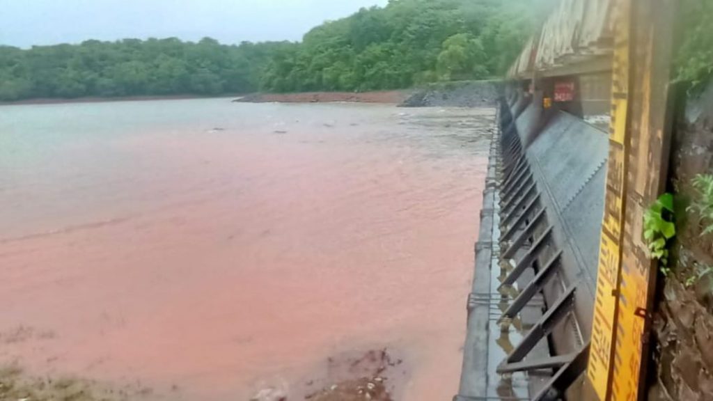 Radhanagari dam 77 percent full water reaches automatic gate