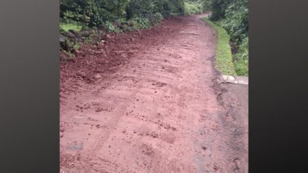 work of the regional tap water scheme started in heavy rains