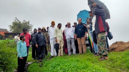 rehabilitation of Shipekarwadi Former District President Rahul Patil