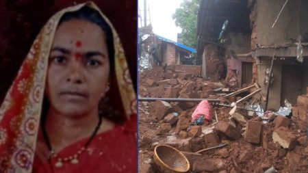 Kolhapur Rain woman died after a wall collapsed at Kine in Ajra
