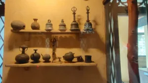 Ancient idols and objects were found