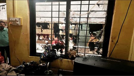 बेळगाव शहरात भर पहाटे सिलिंडरचा विस्फोट; चौघे जखमी lpg-cylinder-blast-in-belgaum-city