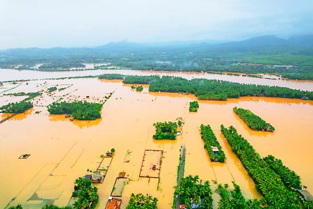 Aghanashini river in Kumtha