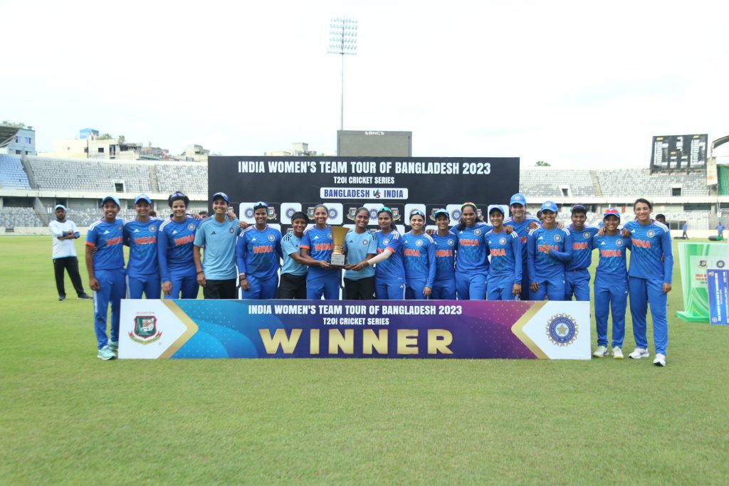 Indian women's series win