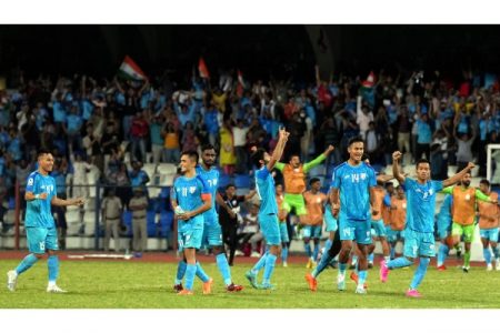 सॅफ फुटबॉल स्पर्धा : भारत अंतिम फेरीत