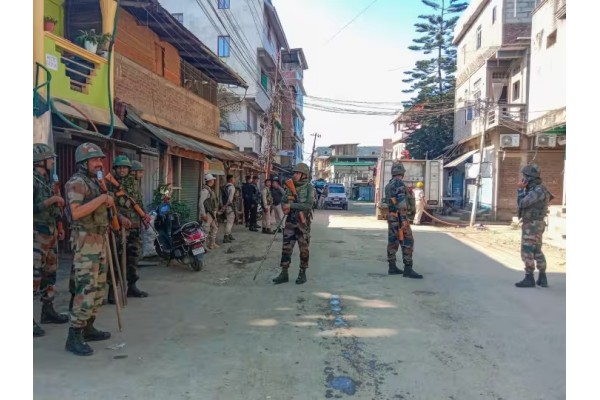 Increased deployment of security forces in Manipur