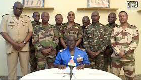 A military coup in Niger, Africa