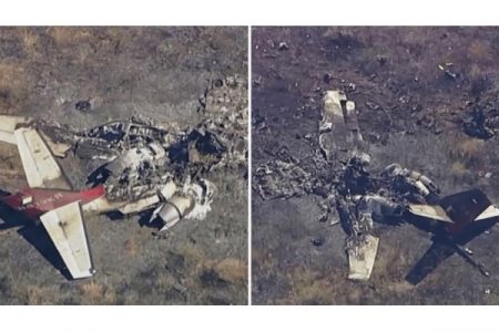 अमेरिकेत विमान कोसळले, 6 जणांचा मृत्यू