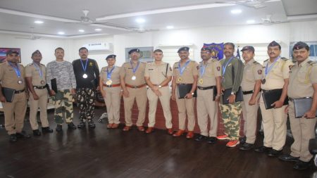 कोकण परिक्षेत्रीय कर्तव्य मेळाव्यात सिंधुदुर्ग पोलीसांची १५ पदकांची कमाई !