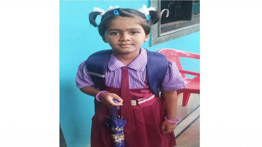 राज्यस्तरीय चित्रकला रंगभरण स्पर्धेत कु. अस्मी धाऊसकर प्रथम !