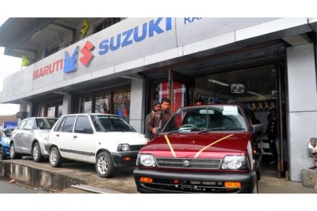 मारुती सुझुकीच्या वाहन विक्रीत 2 टक्के वाढ
