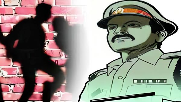 Clash between police and robbers in Pune