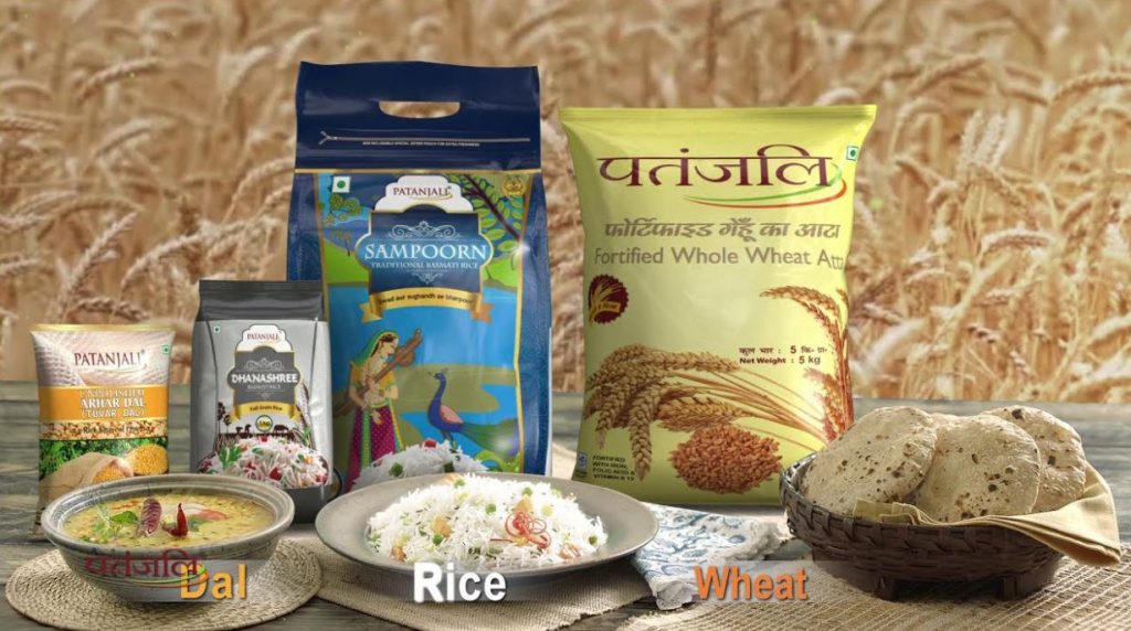 Shares of Patanjali Foods fell