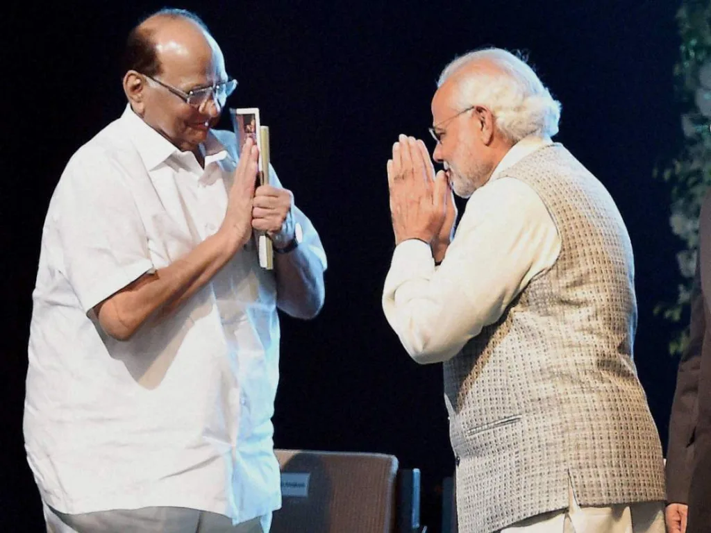 Pawar's presence is also discussed for awarding Modi