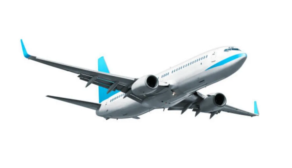 45 percent increase in the number of air passengers