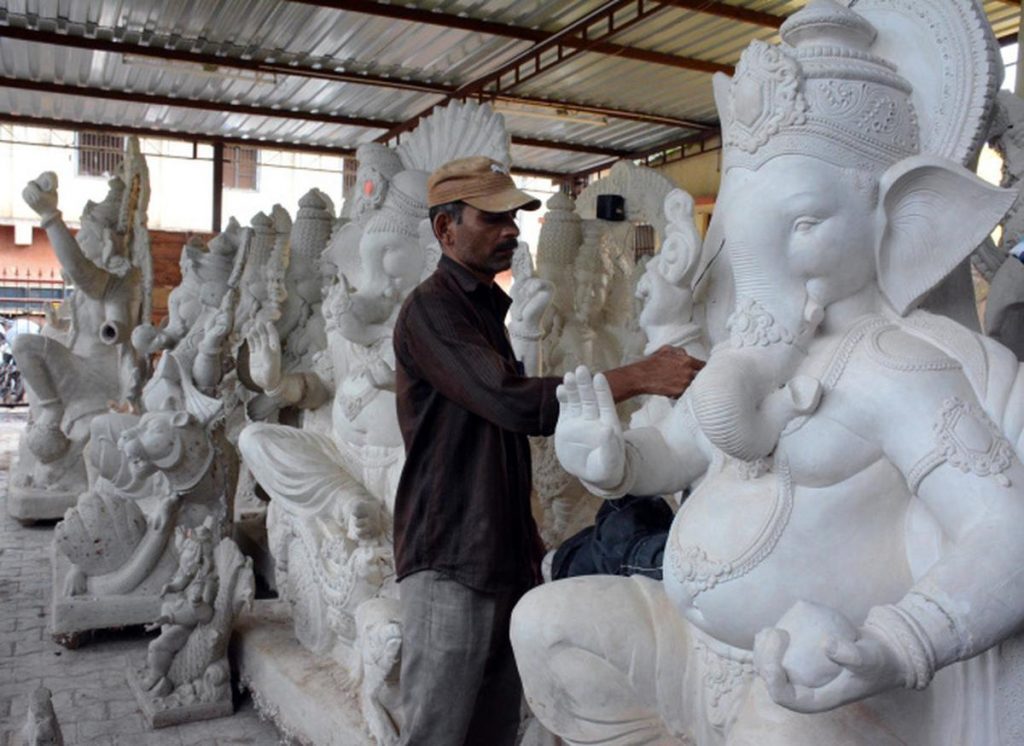 Preparations for implementation of POP Ganesh idol ban