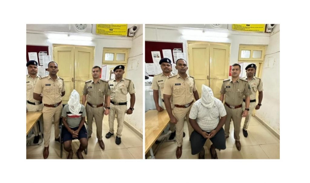 Cigarettes and tobacco worth 40,000 were seized in a police raid on Thursday