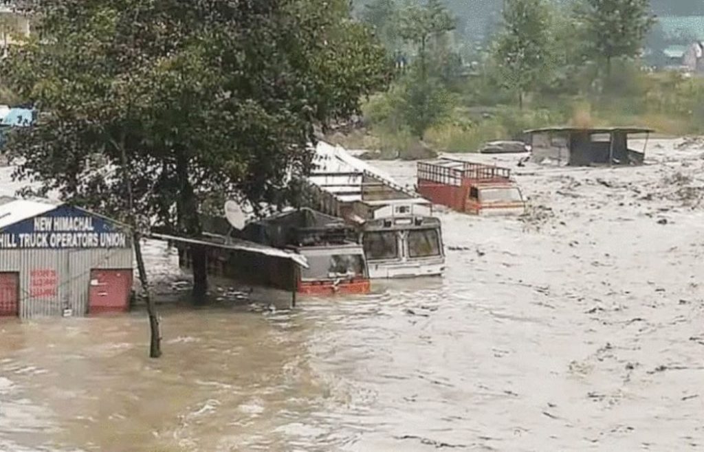 Heavy rains in northern states