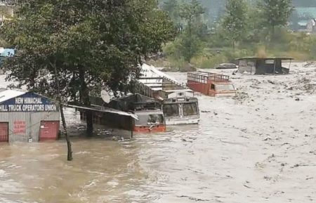 Heavy rains in northern states