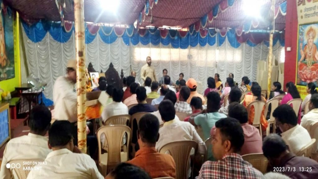 गावागावात जनतेच्या दरबारात जनजागृती करा – रुपेश राऊळ