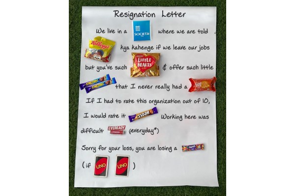 Who works so hard to quit a job?