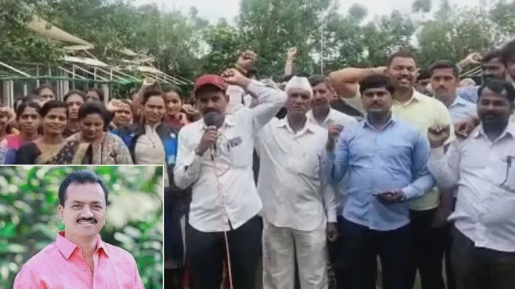 आता गावात पाऊल ठेवायचं नाय…; संतप्त गावकऱ्यांनी आमदाराला केली गावबंदी MLA Ashok Pawar banned by Wablewadi villagers