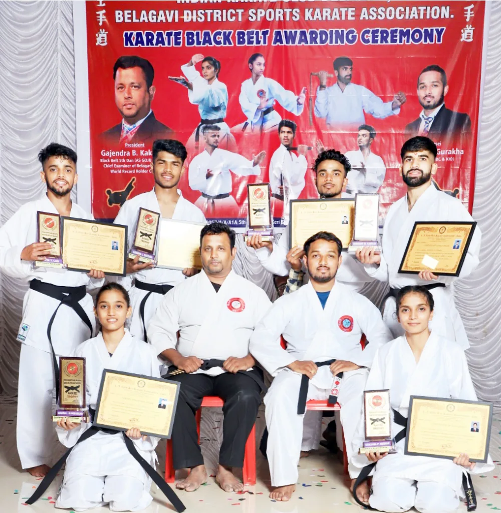 Achievements of Indian Club Athletes in District Karate Belt Examination