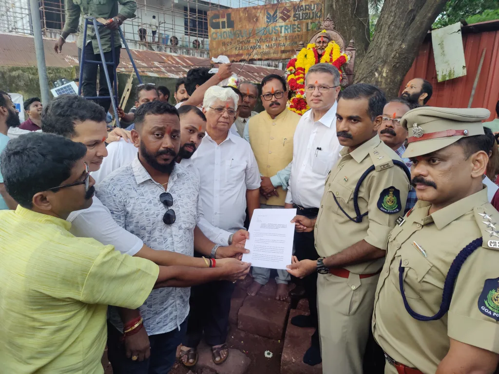 Desecration of Shiva statue; The atmosphere is tight