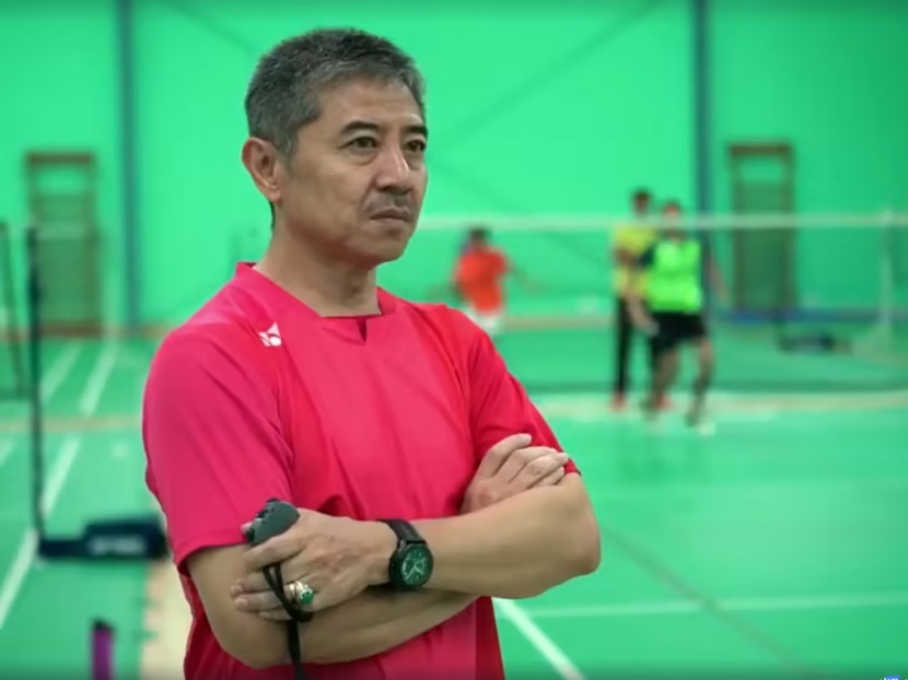 Indonesian mulyo New Badminton Coach