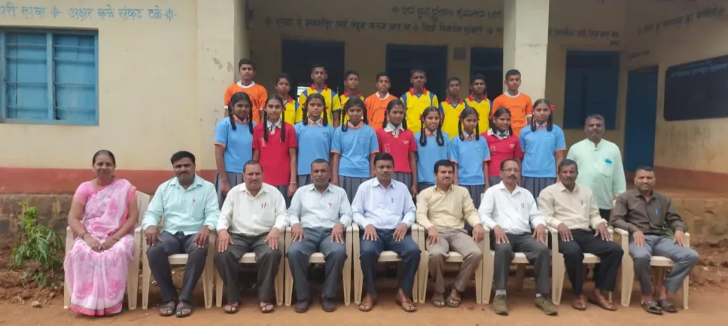 लोंढा विभागीय क्रीडा स्पर्धेत शिवठाण हायस्कूलचे घवघवीत यश Shivthan High School's great success in Londha Divisional Sports Competition