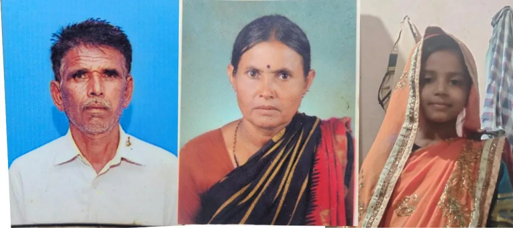 Unfortunate death of grandparents with a young relative