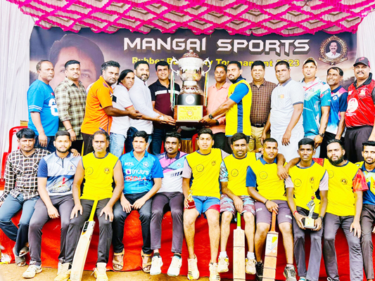 K. R. Mangai Cup to Shetty Kings