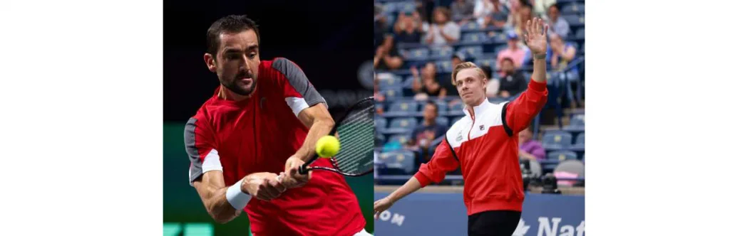 सिलिक, शेपोव्हॅलोव यांची माघार Retreat of Cilic, Shepovalov