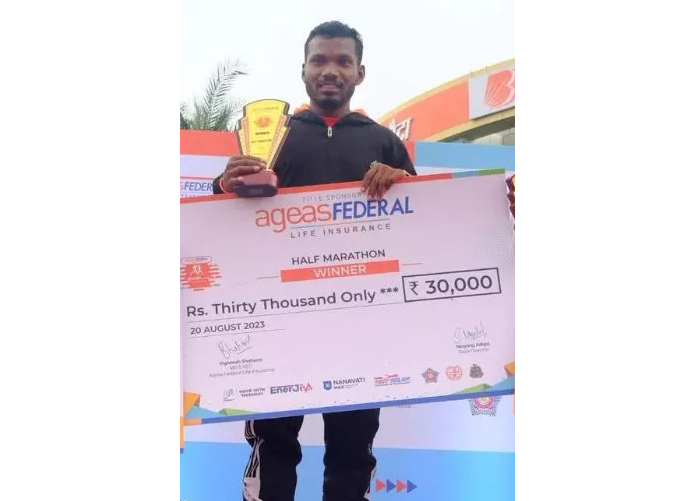 Chhagan Bombale, Indian winner