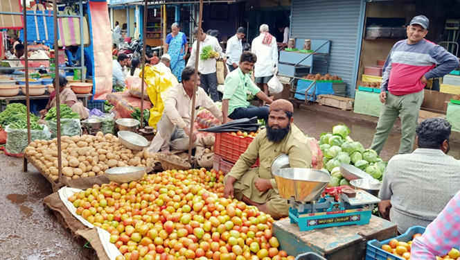 Vegetables are cooled in Shravan