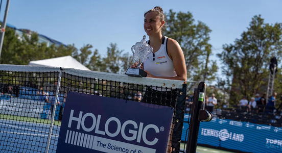 स्पेनची सारा सोरीबेस टोर्मो विजेती Spain's Sarah Sorribes Tormo winner