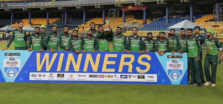 वनडे मालिकेत पाककडून अफगाणचा व्हाईटवॉश Afghanistan whitewashed by Pakistan in ODI series