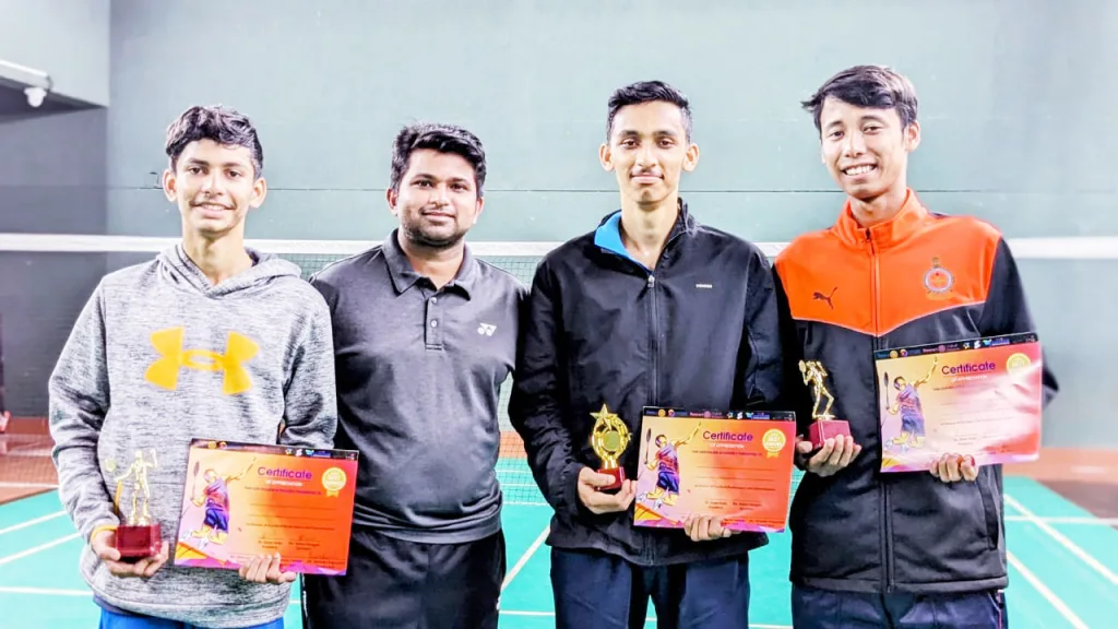 Hilex Singh winner in Badminton tournament