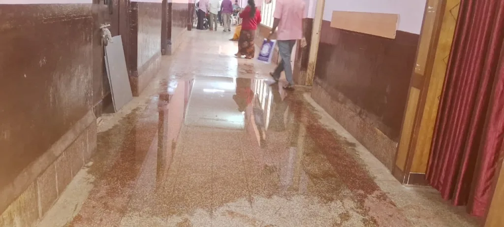 Even in summer the ponds remain stagnant, officials say it is better not to pay attention