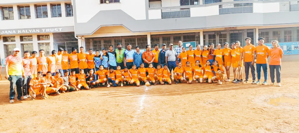 Balika Adarsh Winner in Handball Competition