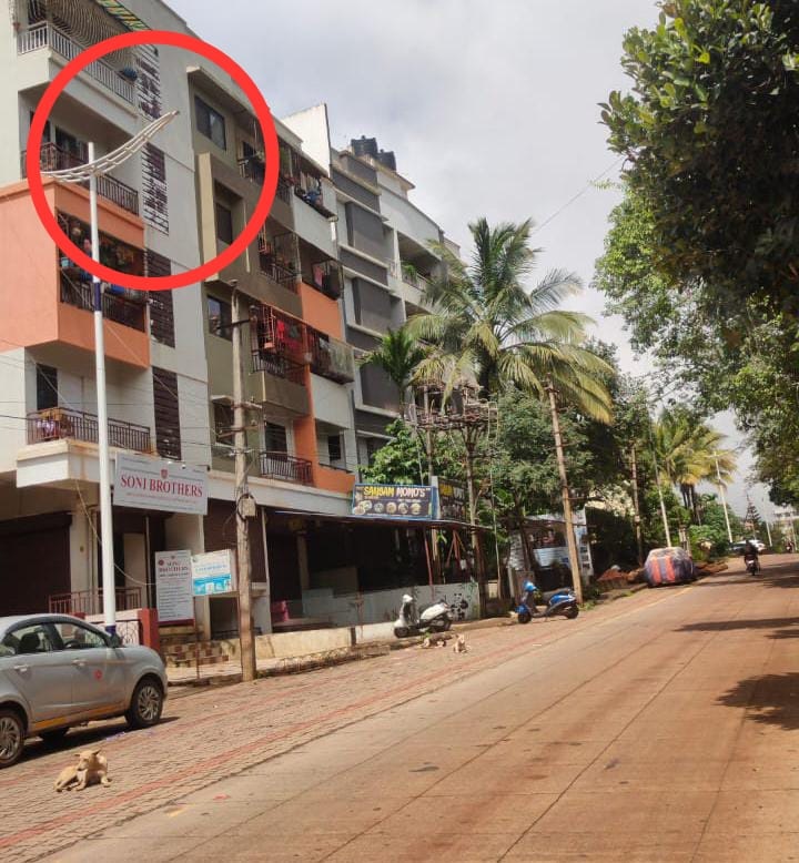 नानावाडी-सावगाव रोड पथदीपविनाच Nanawadi-Savagaon road without streetlights