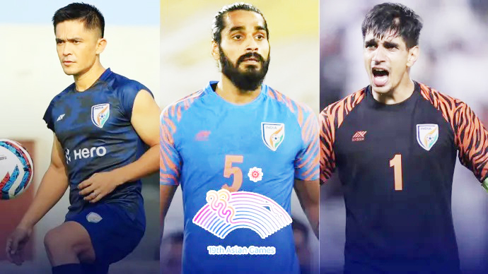 Selection of Chhetri, Jhingan, Gurpreet in Asian Games Football Team