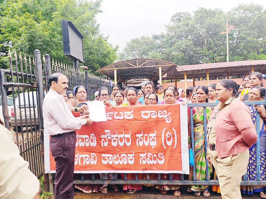 Pay the anganwadi rent arrears immediately