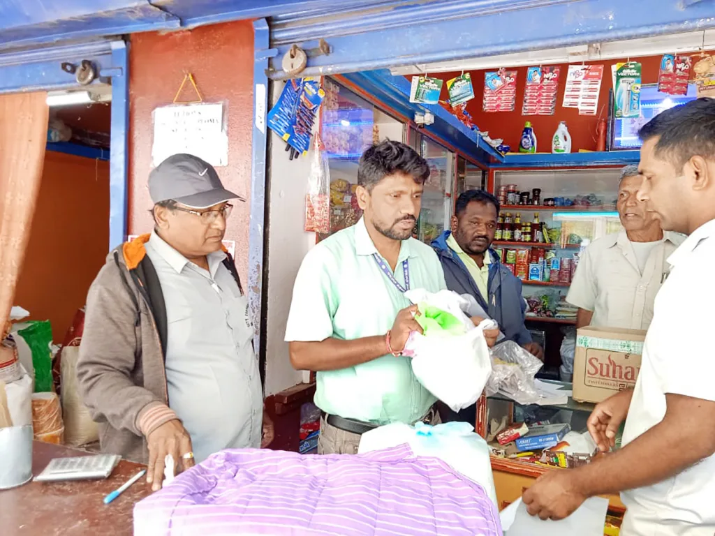 280 kg plastic seized on Thursday