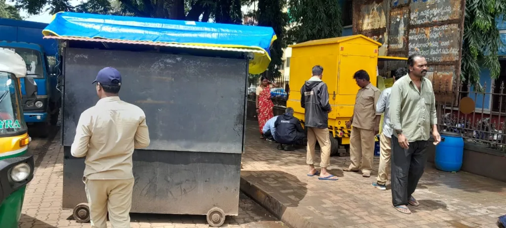 Encroachment on Civil Hospital Road removed