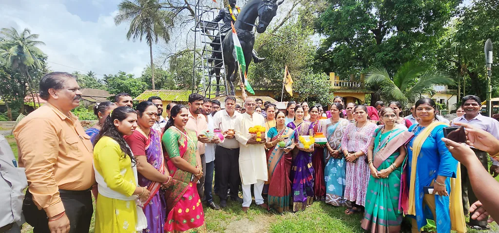 मेरी माटी मेरा देश’ उपक्रमात सत्तरीतील सर्व पंचायतीचा सहभाग Participation of all panchayats in Sattari in 'Meri Mati Mera Desh' initiative